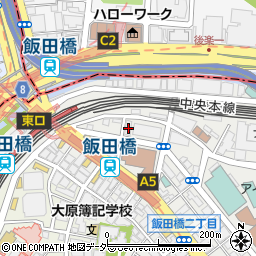 東京都千代田区飯田橋3丁目8-7周辺の地図