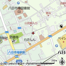 千葉県匝瑳市八日市場イ1周辺の地図