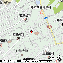 千葉県匝瑳市八日市場イ2033周辺の地図