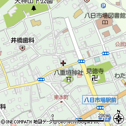 千葉県匝瑳市八日市場イ2443周辺の地図