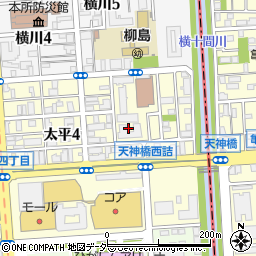 東京都墨田区太平4丁目20周辺の地図