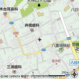 千葉県匝瑳市八日市場イ2459周辺の地図