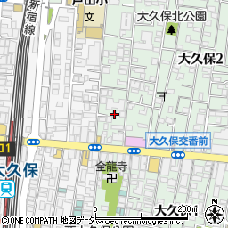 東京都新宿区大久保2丁目32 21の地図 住所一覧検索 地図マピオン