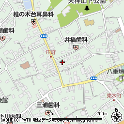 千葉県匝瑳市八日市場イ2494周辺の地図