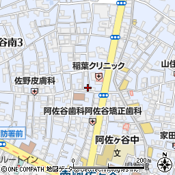 東京都杉並区阿佐谷南3丁目30-10周辺の地図