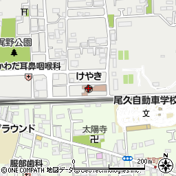 小金井市立　けやき保育園周辺の地図