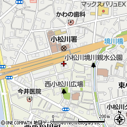 東京都江戸川区西小松川町21周辺の地図