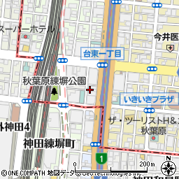 東京都台東区秋葉原1-5周辺の地図