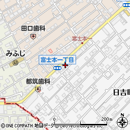 朝日新聞恋ケ窪専売所周辺の地図