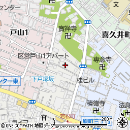 東京都新宿区若松町37周辺の地図
