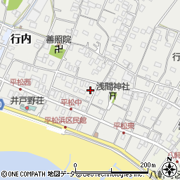 千葉県旭市平松1341周辺の地図