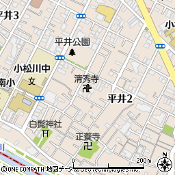 東京都江戸川区平井2丁目14-9周辺の地図