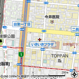 丹羽窯業株式会社　東京営業所周辺の地図