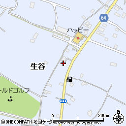 千葉県佐倉市生谷1191周辺の地図