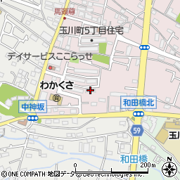 昭島玉川町住宅３号棟周辺の地図