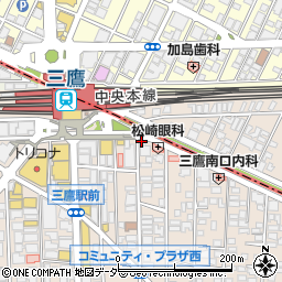 フィットプラス三鷹駅前店周辺の地図