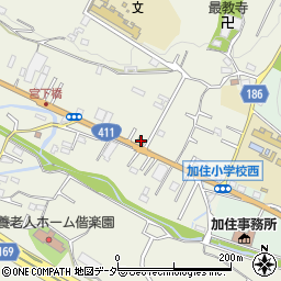 山田うどん滝山街道店周辺の地図