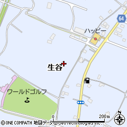 千葉県佐倉市生谷975周辺の地図