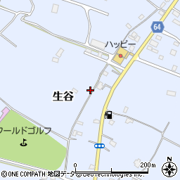 千葉県佐倉市生谷973周辺の地図