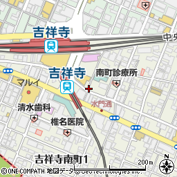 Music＆Dining Bar M．J．Smile 吉祥寺周辺の地図
