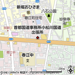 愛品館江戸川店周辺の地図
