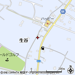 千葉県佐倉市生谷1190周辺の地図