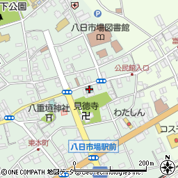 千葉県匝瑳市八日市場イ2955周辺の地図