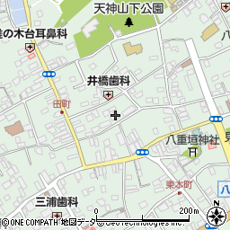 千葉県匝瑳市八日市場イ2487周辺の地図