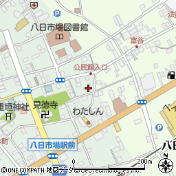 千葉県匝瑳市八日市場イ2984周辺の地図