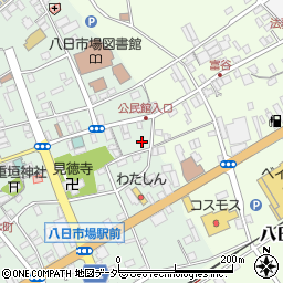 千葉県匝瑳市八日市場イ2984周辺の地図