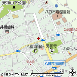 千葉県匝瑳市八日市場イ2439周辺の地図