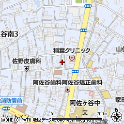 東京都杉並区阿佐谷南3丁目30-3周辺の地図