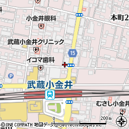 株式会社サン・エキスプレス　小金井営業所周辺の地図
