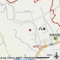 千葉県旭市八木周辺の地図