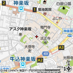 山崎記念救護活動要員宿舎周辺の地図