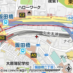 東京都千代田区飯田橋3丁目12-23周辺の地図