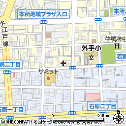 あづま姿株式会社　東京支店周辺の地図