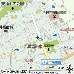 千葉県匝瑳市八日市場イ2438周辺の地図