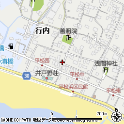 千葉県旭市平松1532-1周辺の地図