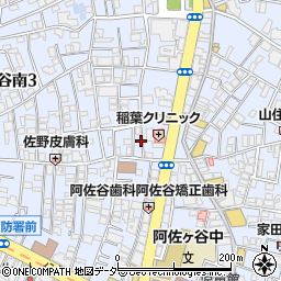 東京都杉並区阿佐谷南3丁目30-8周辺の地図