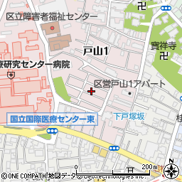 レントハウス新宿周辺の地図