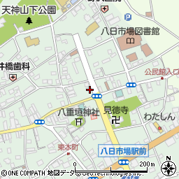 千葉県匝瑳市八日市場イ2437周辺の地図