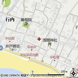 千葉県旭市平松1540周辺の地図