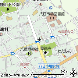 千葉県匝瑳市八日市場イ2432周辺の地図