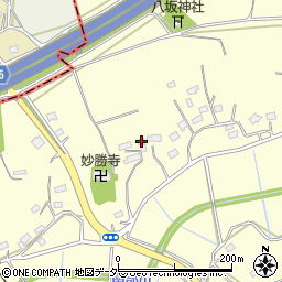 千葉県佐倉市上勝田109周辺の地図