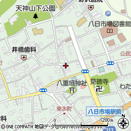 千葉県匝瑳市八日市場イ2444周辺の地図