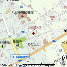 千葉県匝瑳市八日市場イ2980周辺の地図
