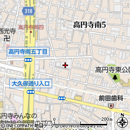 パークハウス高円寺南・桃園周辺の地図