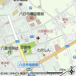 千葉県匝瑳市八日市場イ2968周辺の地図