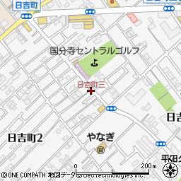 日吉町三周辺の地図